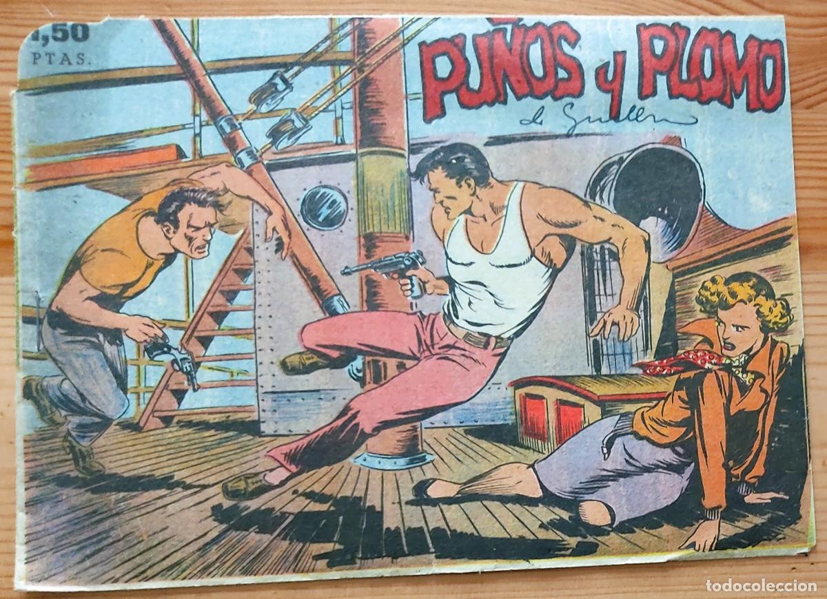 Tebeos: PU&Ntilde;OS Y PLOMO N&ordm; 6 - EDITORIAL ROLLAN - ORIGINAL DE &Eacute;POCA - Foto 1