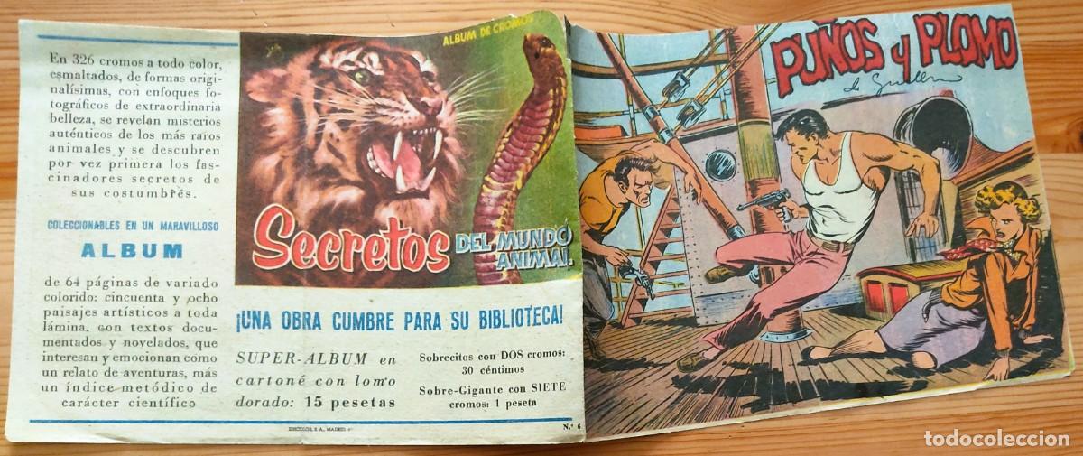Tebeos: PU&Ntilde;OS Y PLOMO N&ordm; 6 - EDITORIAL ROLLAN - ORIGINAL DE &Eacute;POCA - Foto 2