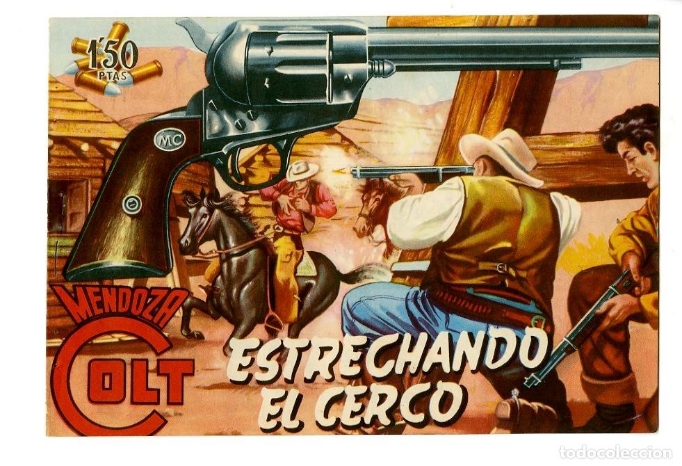 Tebeos: Mendoza Colt / Editorial Rollán, S.A. / N.4