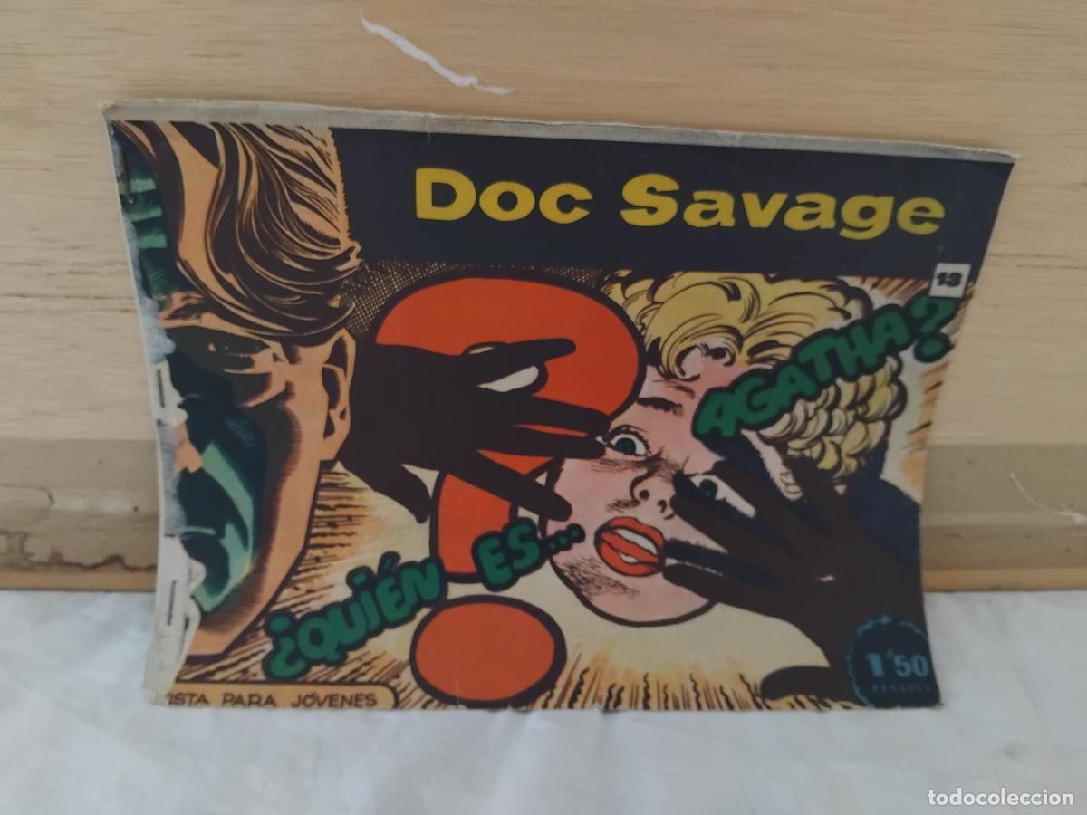 Tebeos: DOC SAVAGE N&ordm; 13 QUIEN ES.... ROLLAN 1961 ORIGINAL. - Foto 1