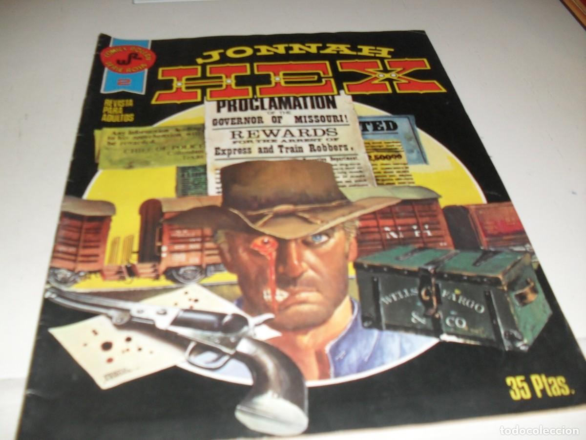 Tebeos: COMICS ROLLAN,SERIE ROJA,JONNAH HEX N&ordm; 2,COMIC DE LA DC.A&Ntilde;O 1977 - Foto 1