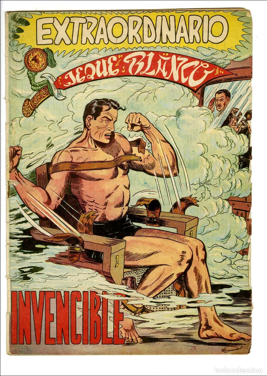 Tebeos: Extraordinario Jeque Blanco / Invencible - Foto 1