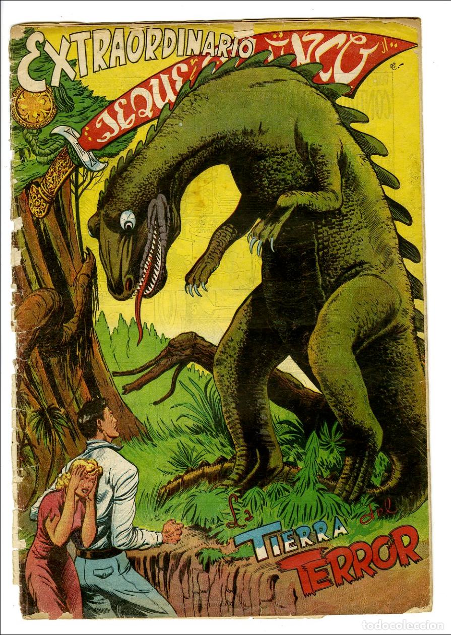 Tebeos: Extraorinario Jeque Blanco / La Tierra del Terror - Foto 1