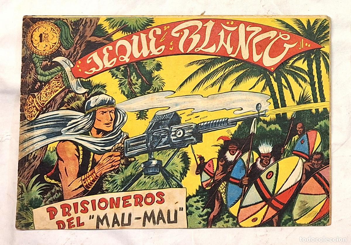 Tebeos: Jeque Blanco n&ordm; 24 Edit Roll&aacute;n a&ntilde;o 52 Original - Foto 1