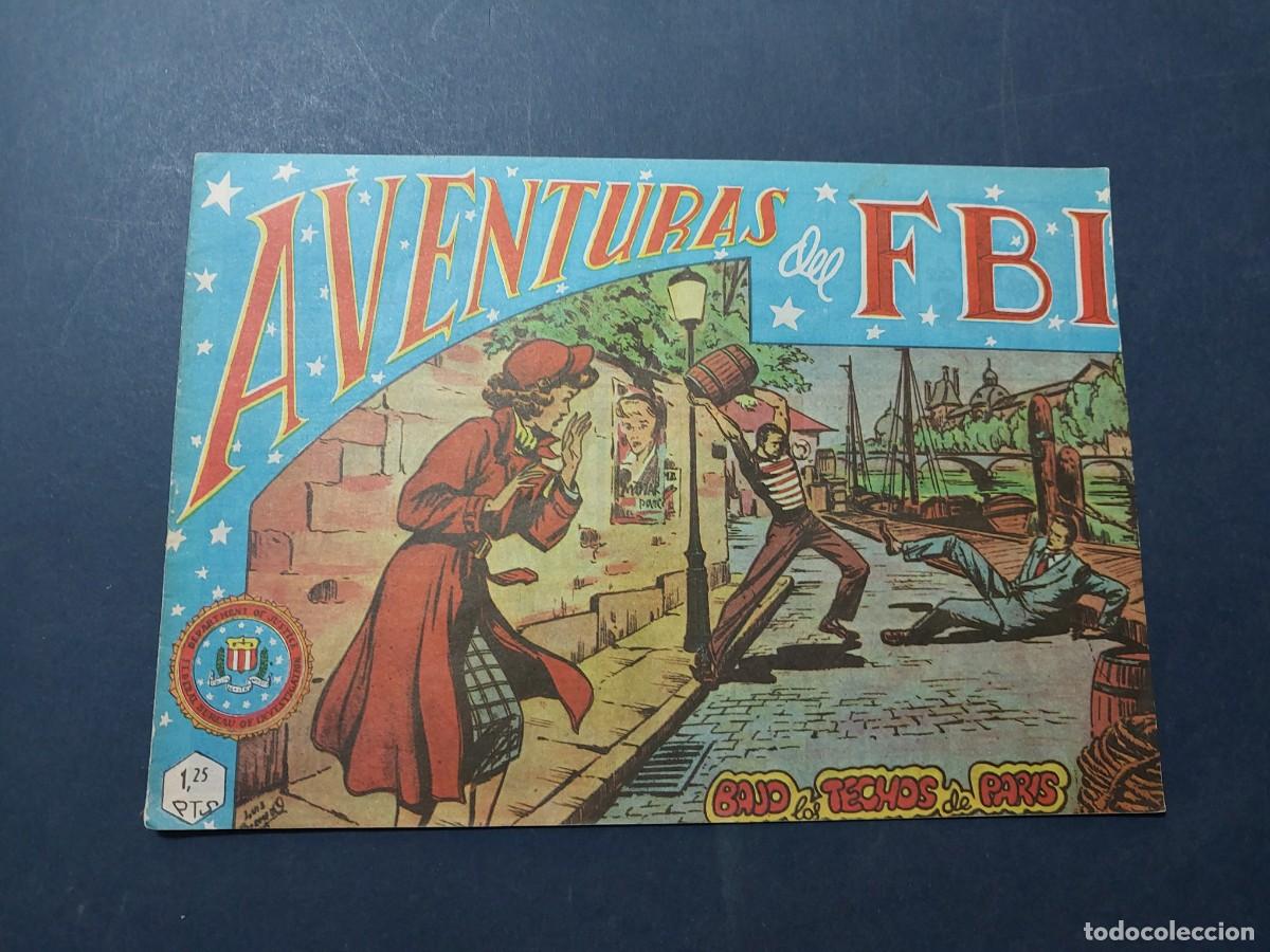 Tebeos: Aventuras del FBI N&ordm; 48 Reedici&oacute;n Ref C 155 - Foto 1