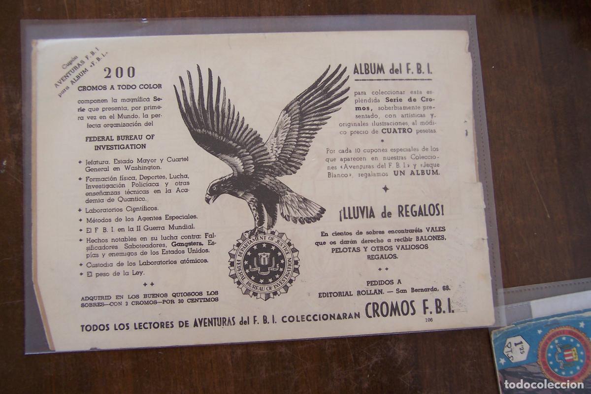 Tebeos: aventuras del fbi original n&ordm; 106 - Foto 2