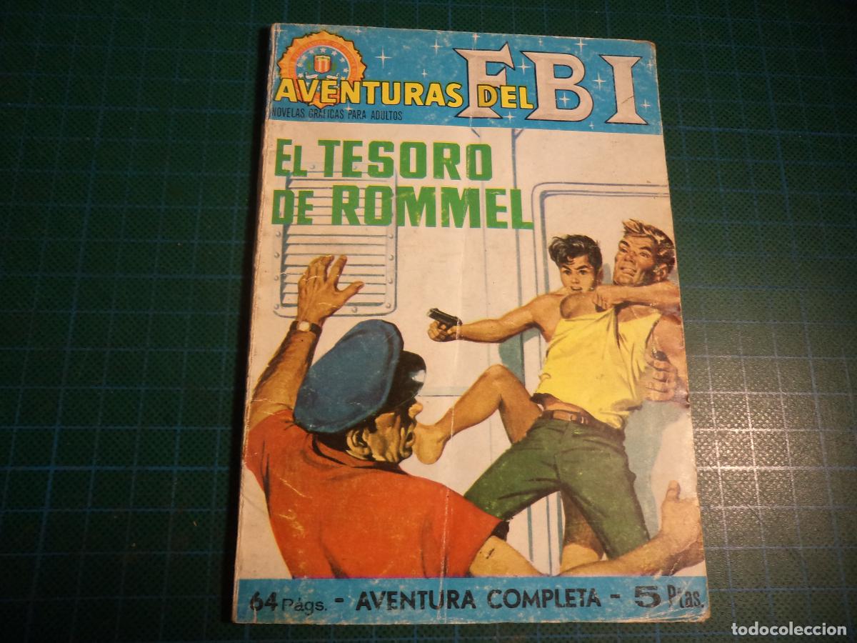 Tebeos: Aventuras del FBI. N&ordm; 59. Rollan. Novela. - Foto 1