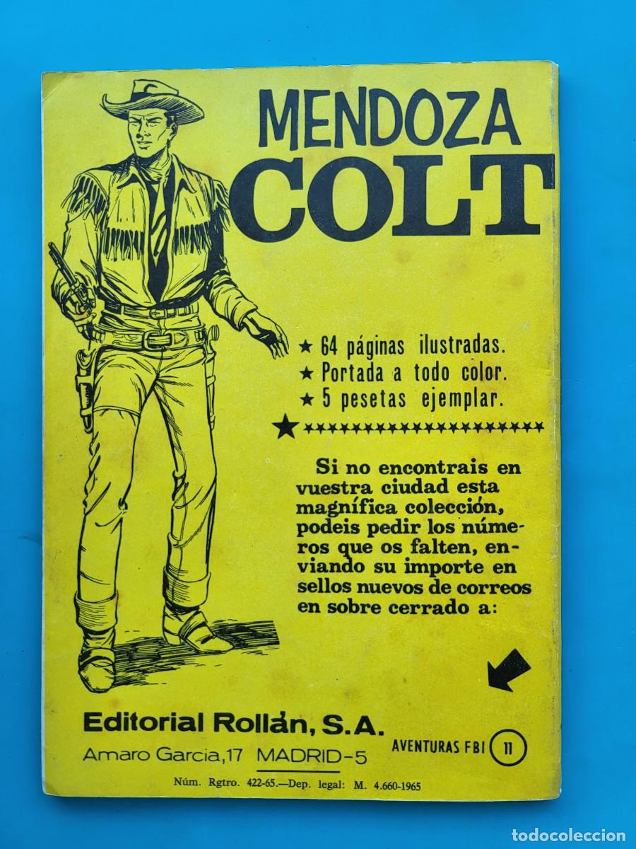 Tebeos: Aventuras del FBI. 11. Editorial Roll&aacute;n. - Foto 2