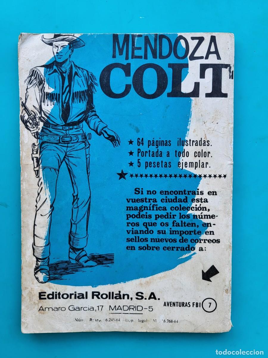 Tebeos: Aventuras del FBI. 7. Editorial Roll&aacute;n. - Foto 2