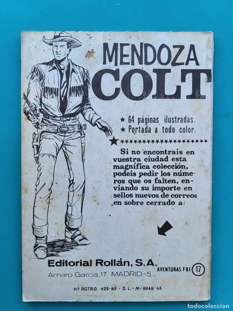 Tebeos: Aventuras del FBI. 17. Editorial Roll&aacute;n. - Foto 2
