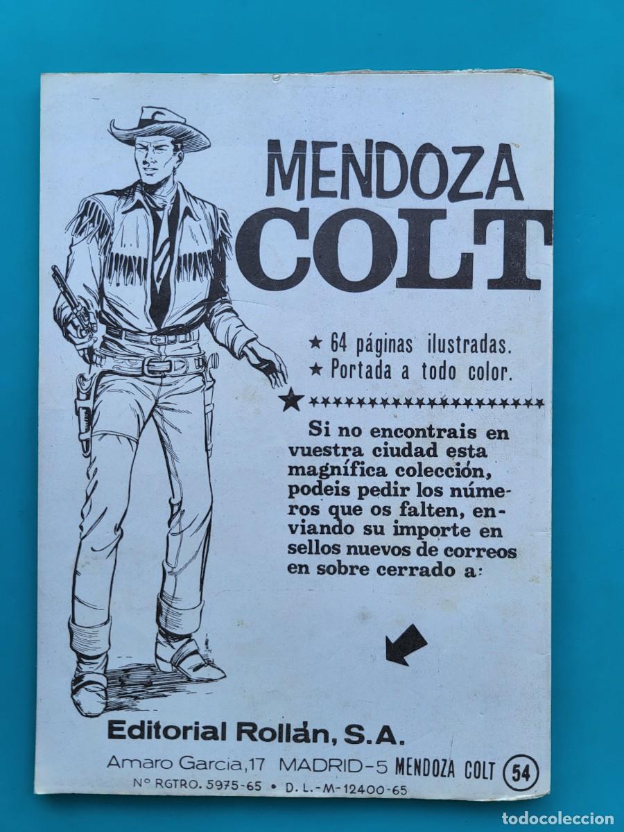 Tebeos: Mendoza Colt. 54. Editorial Roll&aacute;n. - Foto 2