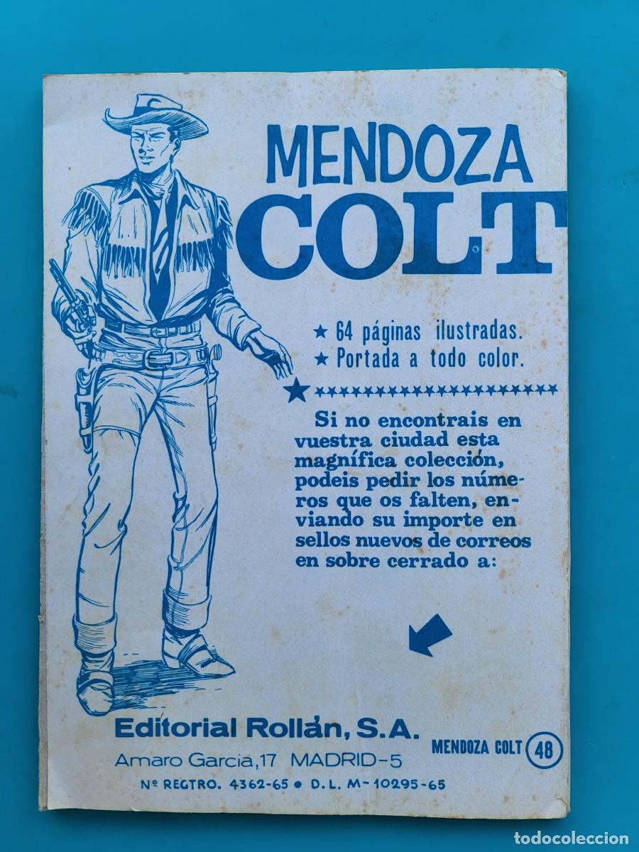 Tebeos: Mendoza Colt. 48. Editorial Roll&aacute;n. - Foto 2