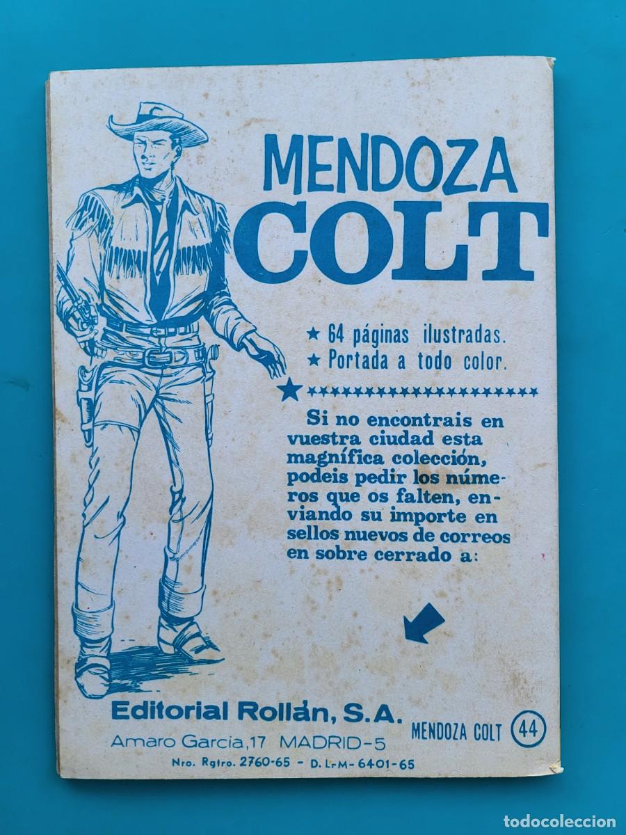 Tebeos: Mendoza Colt. 44. Editorial Roll&aacute;n. - Foto 2