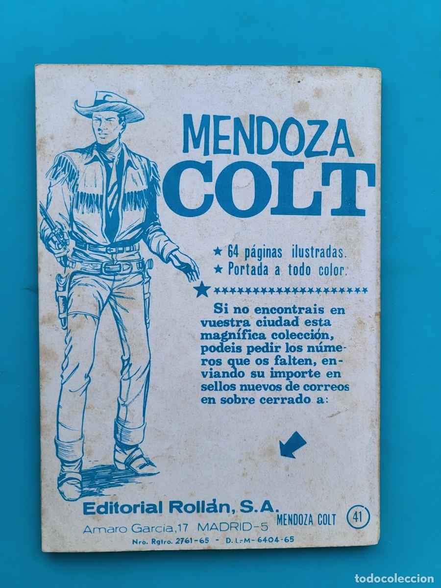 Tebeos: Mendoza Colt. 41. Editorial Roll&aacute;n. - Foto 2