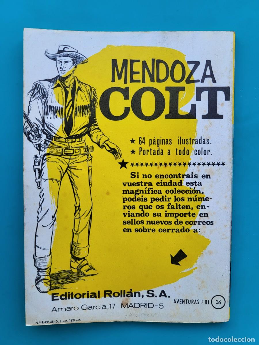 Tebeos: Mendoza Colt. 36. Editorial Roll&aacute;n. - Foto 2