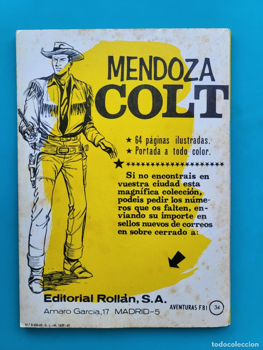 Tebeos: Mendoza Colt. 34. Editorial Roll&aacute;n. - Foto 2