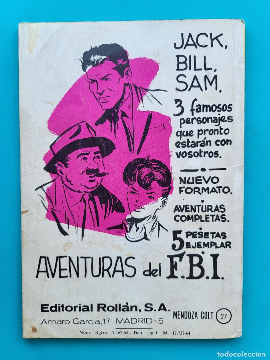 Tebeos: Mendoza Colt. 27. Editorial Roll&aacute;n. - Foto 2