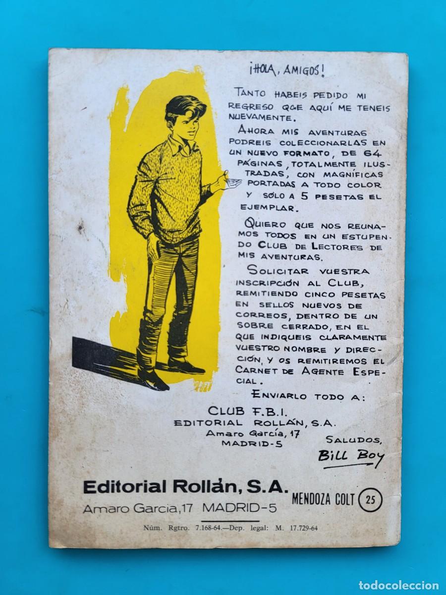 Tebeos: Mendoza Colt. 25. Editorial Roll&aacute;n. - Foto 2