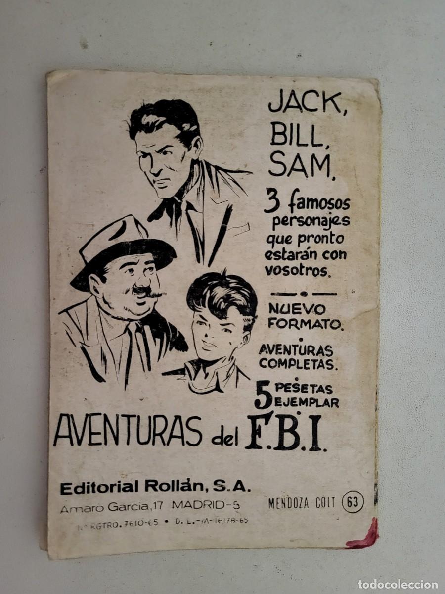 Tebeos: Mendoza Colt. 63. Editorial Roll&aacute;n. - Foto 2