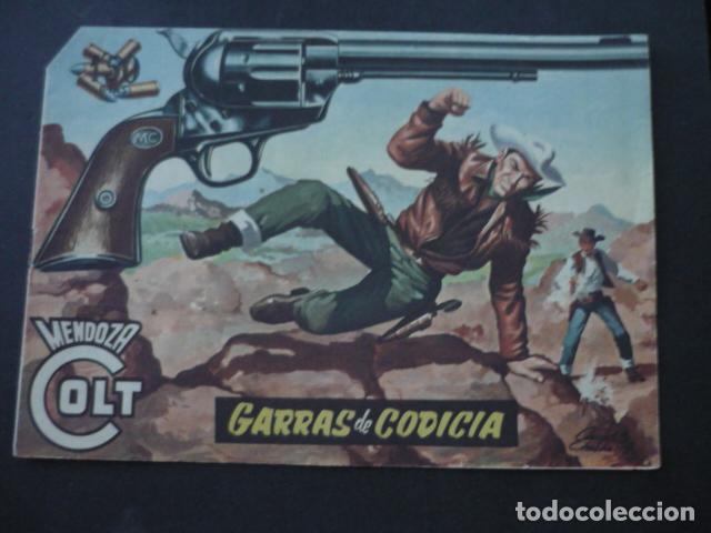 Tebeos: MENDOZA COLT N&ordm; 34 GARRAS DE CODICIA ORIGINAL ROLLAN - Foto 1