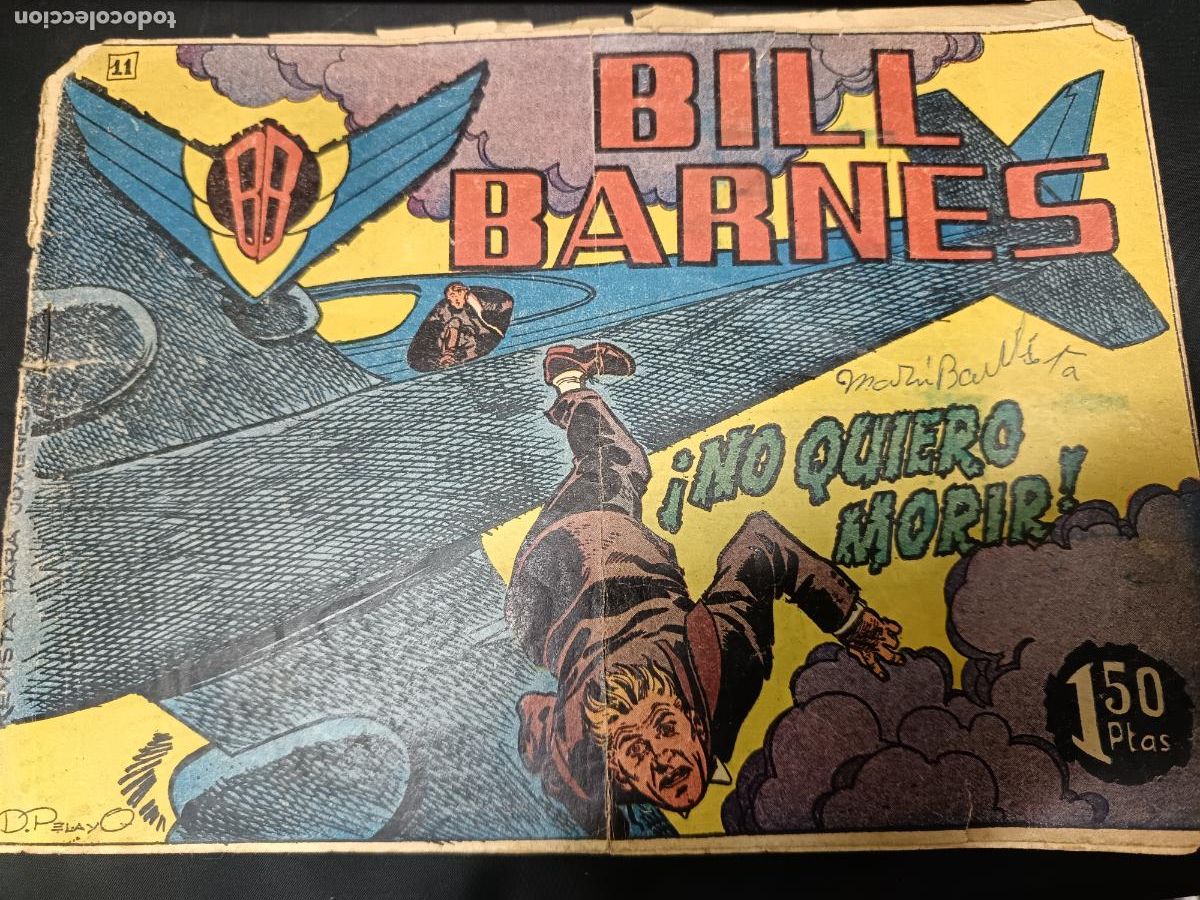 Tebeos: BILL BARNES n&ordm; 11. Ed. Rollan 1961 - Foto 1