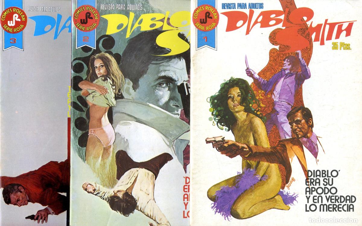 Tebeos: Diablo Smith / Serie Roja / Completa / Comics Rollan / 1977 - Foto 1