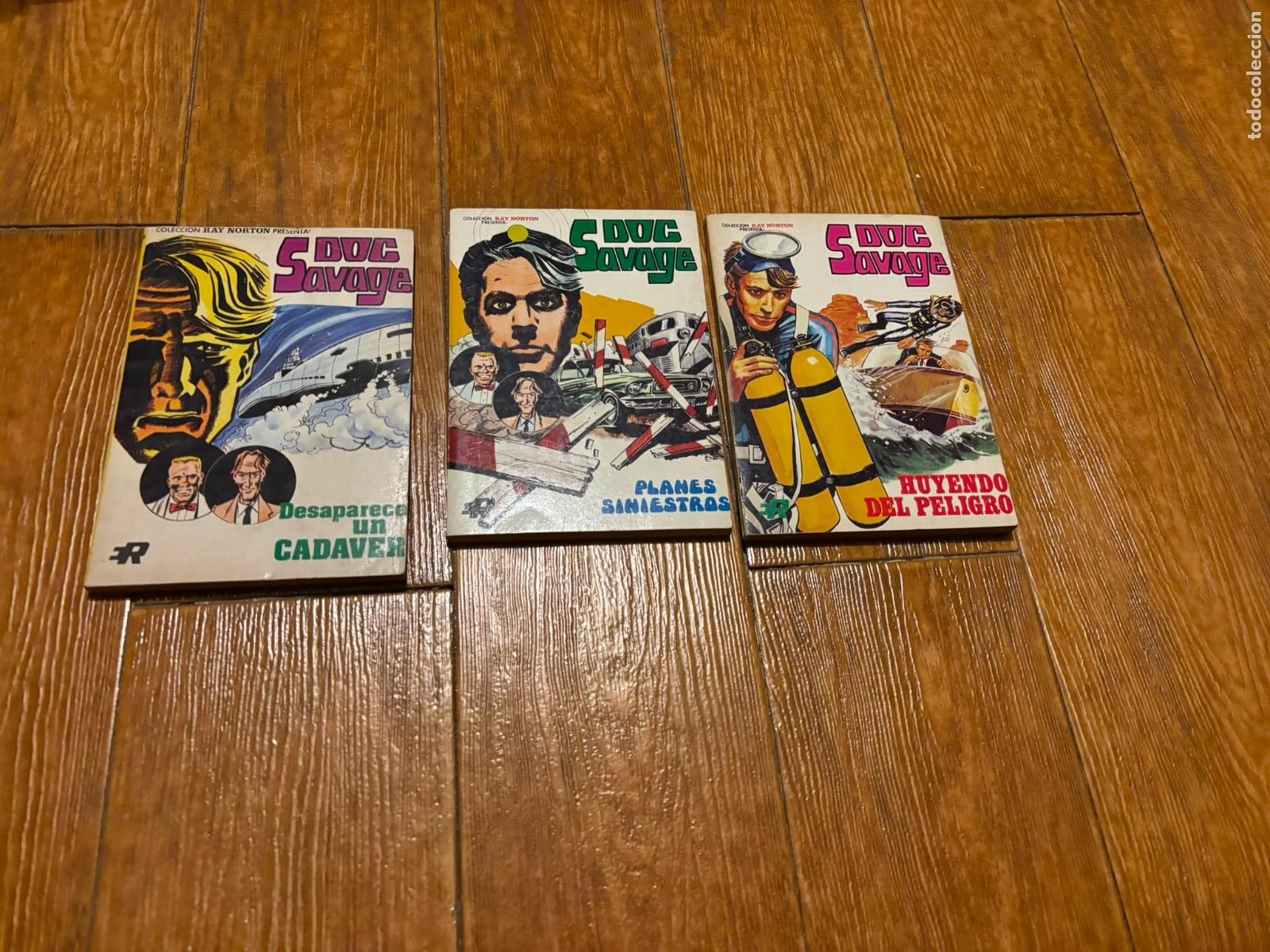 Tebeos: DOC SAVAGE COLECCION COMPLETA 3 NUMEROS EDITORIAL ROLLAN 1974 - Foto 1