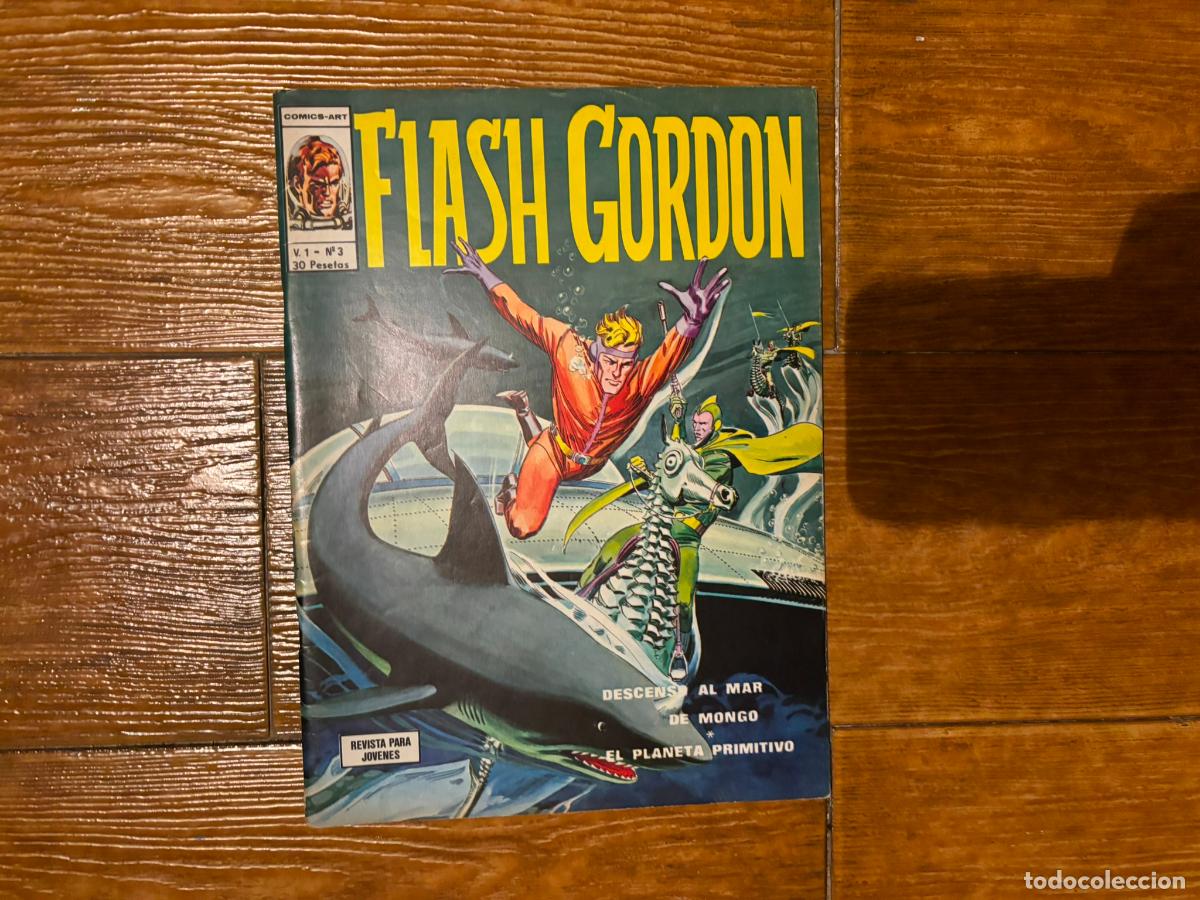 Tebeos: FLASH GORDON N&ordm; 3 EDICIONES VERTICE VOLUMEN 1 - Foto 1