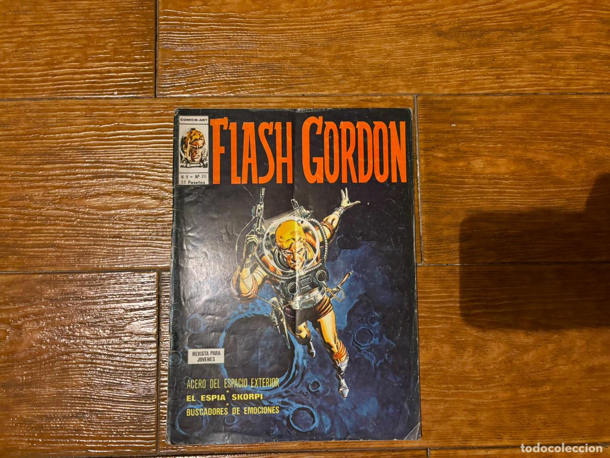 Tebeos: FLASH GORDON N&ordm; 20 EDICIONES VERTICE VOLUMEN 1 - Foto 1