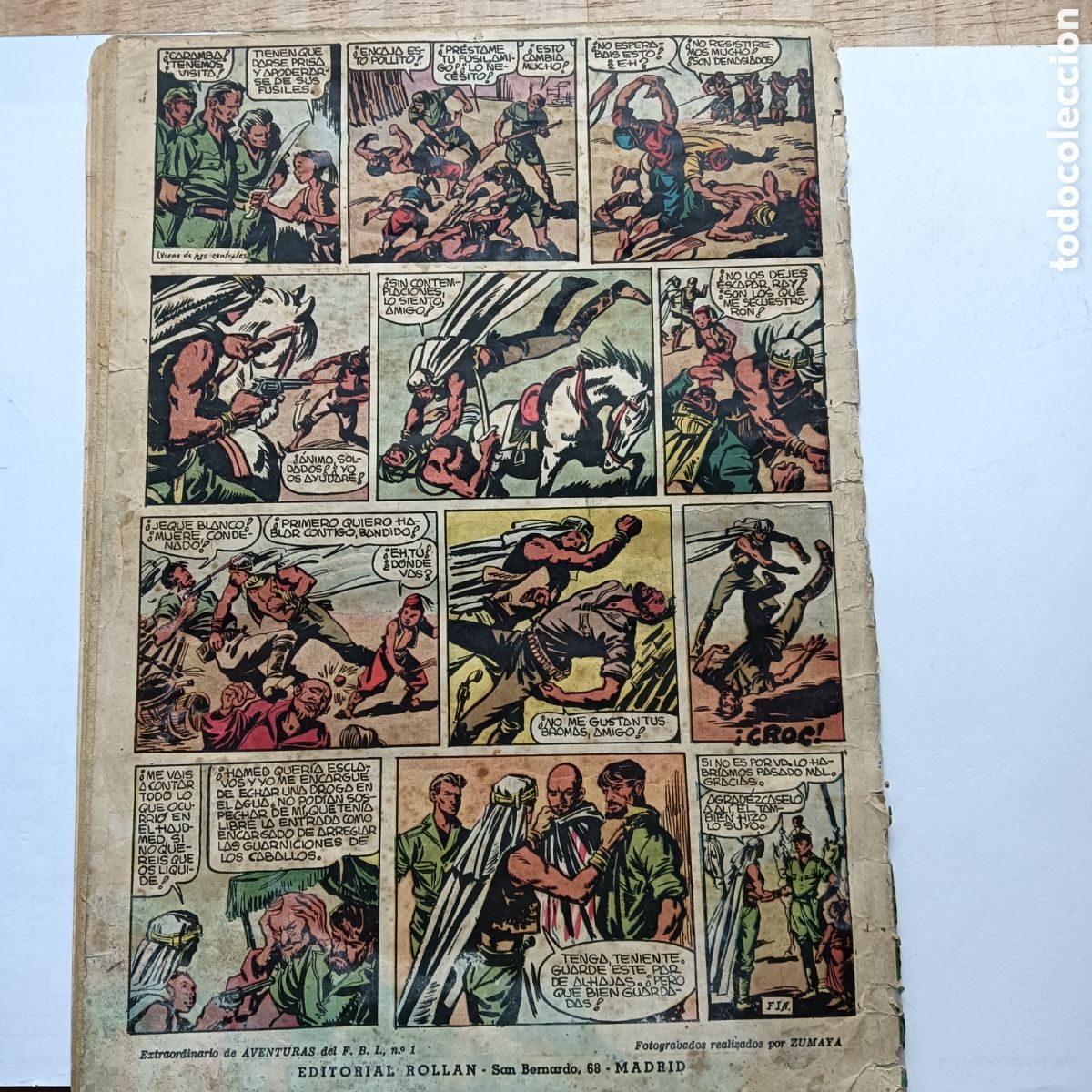 Tebeos: AVENTURAS DEL FBI EXTRA NUM1 ORIGINAL - Foto 2
