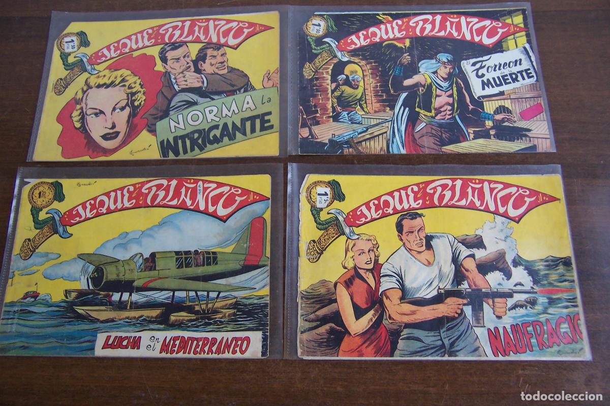 Tebeos: rollan,- jeque blanco n&ordm; 10 -94-108-120-121 - Foto 3