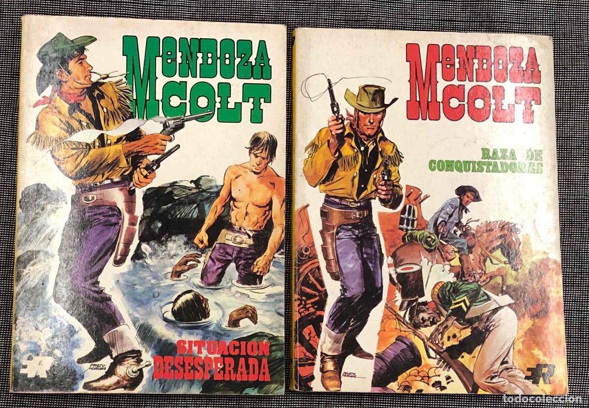 Tebeos: MENDOZA COLT N&ordm; 1 Y 2. M. ROLLAN 1974 - Foto 1
