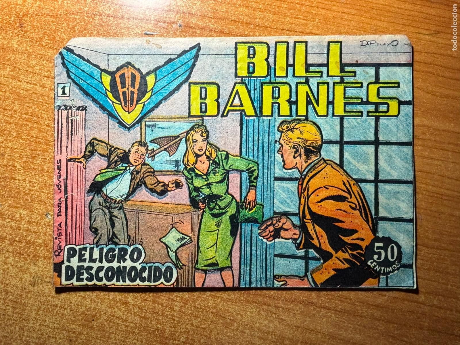 Tebeos: BILL BARNES N&ordm; 1 EDITORIALROLLAN ORIGINAL - Foto 1