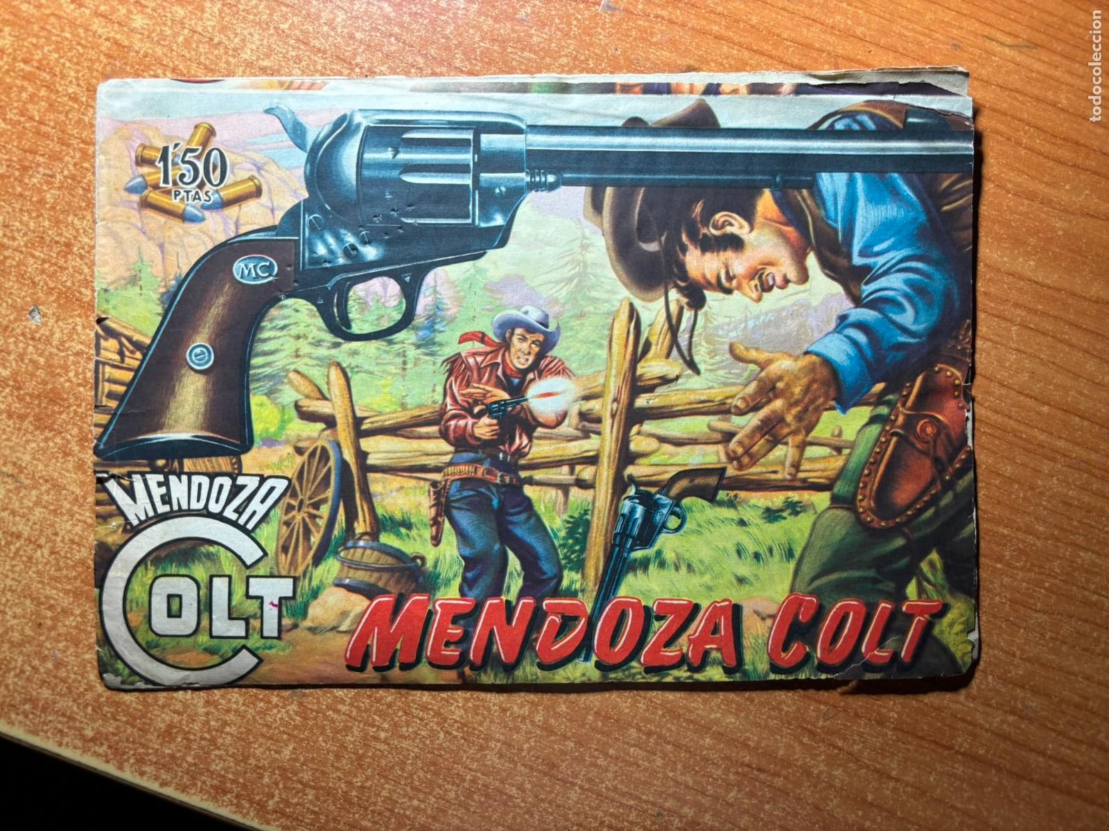 Tebeos: MENDOZA COLT N &ordm; 1 EDITORIAL ROLLAN ORIGINAL - Foto 1