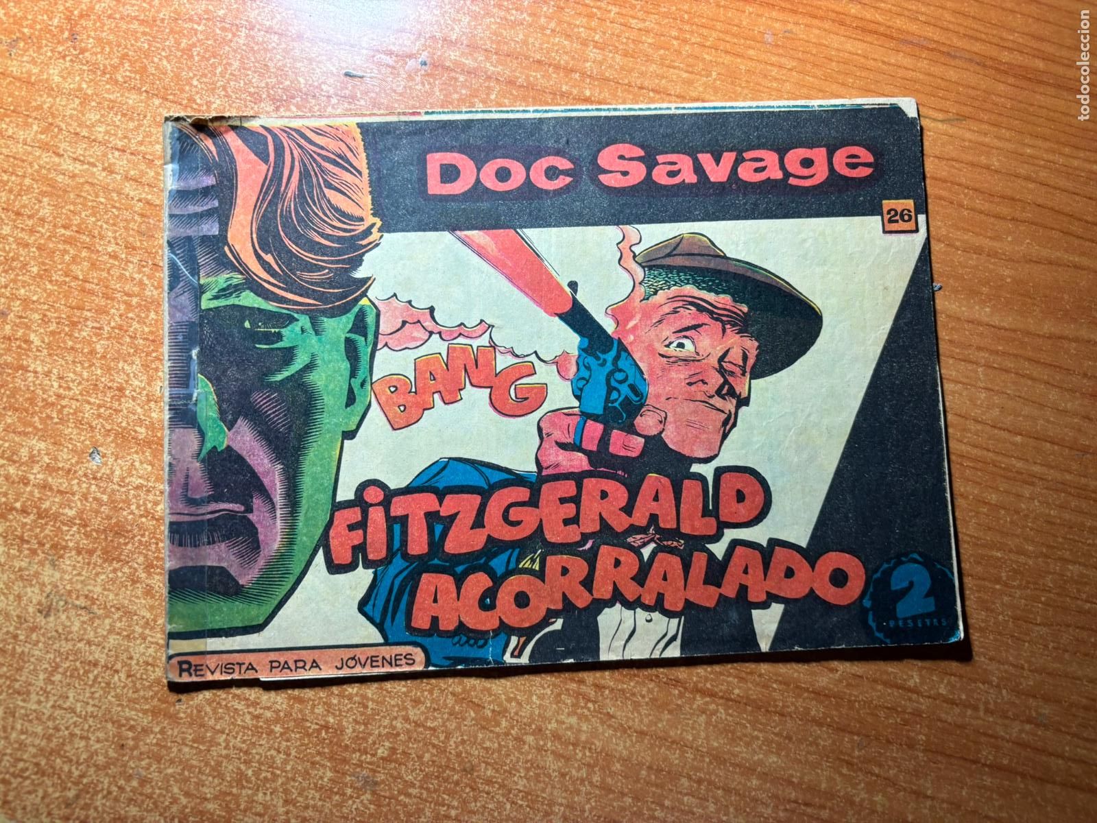 Tebeos: DOC SAVAGE N&ordm; 26 EDITORIAL ROLLAN ORIGINAL ULTIMO NUMERO