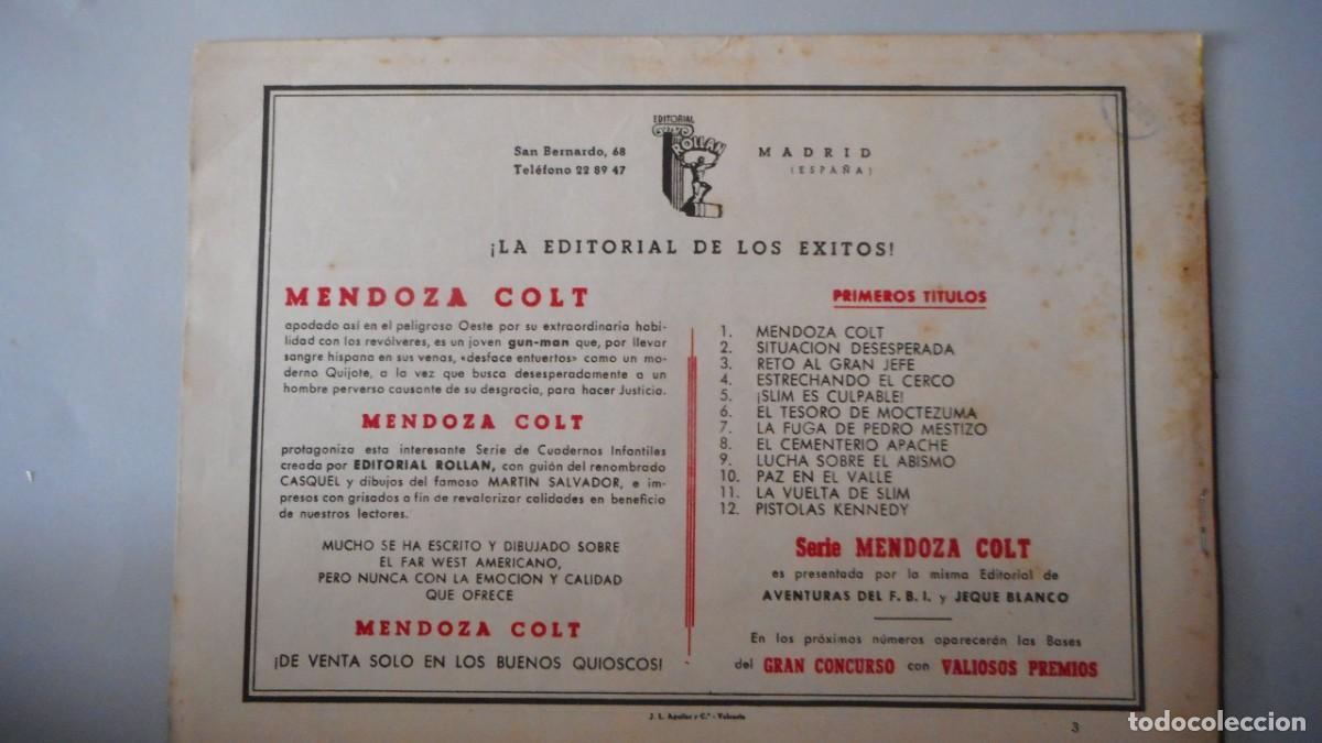 Tebeos: MENDOZA COLT N&ordm; 3. ORIGINAL / C-23 - Foto 2