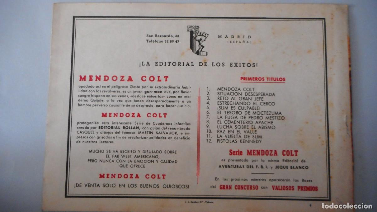 Tebeos: MENDOZA COLT N&ordm; 4. ORIGINAL / C-23 - Foto 2
