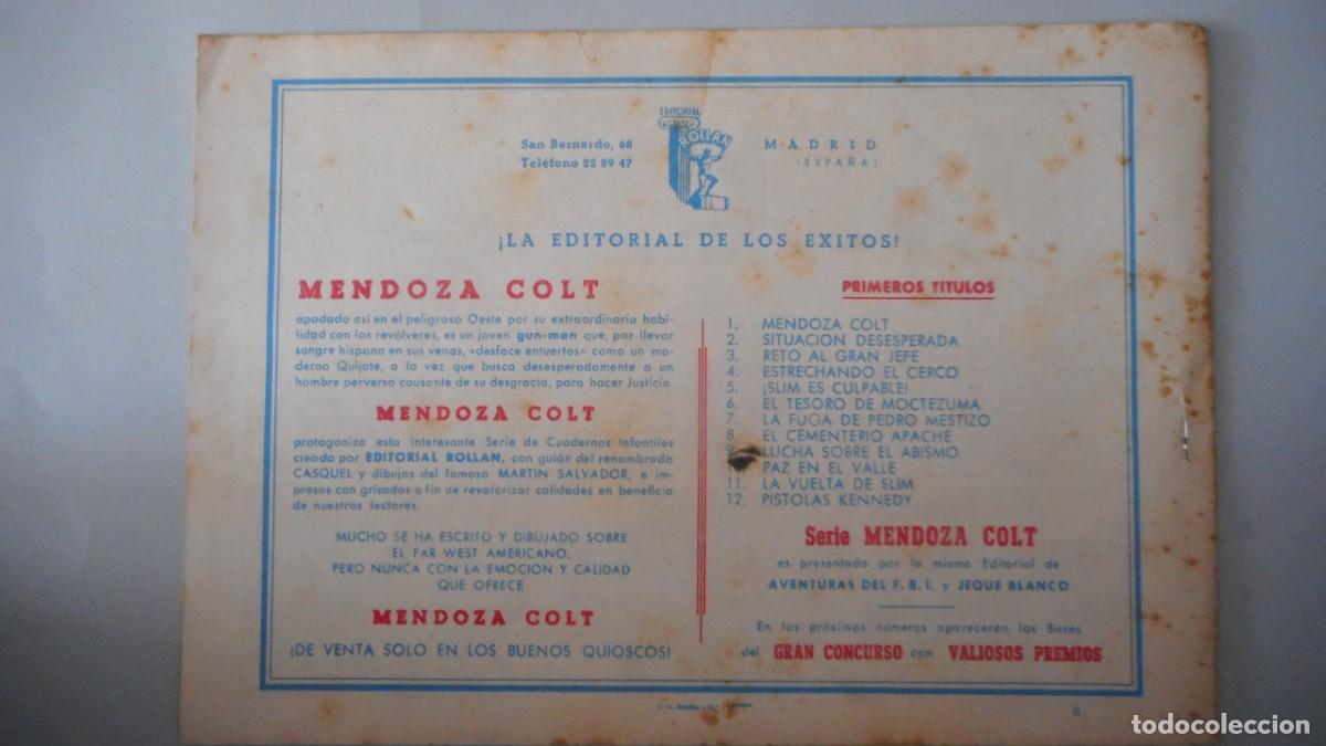 Tebeos: MENDOZA COLT N&ordm; 6.ORIGINAL / C-23 - Foto 2