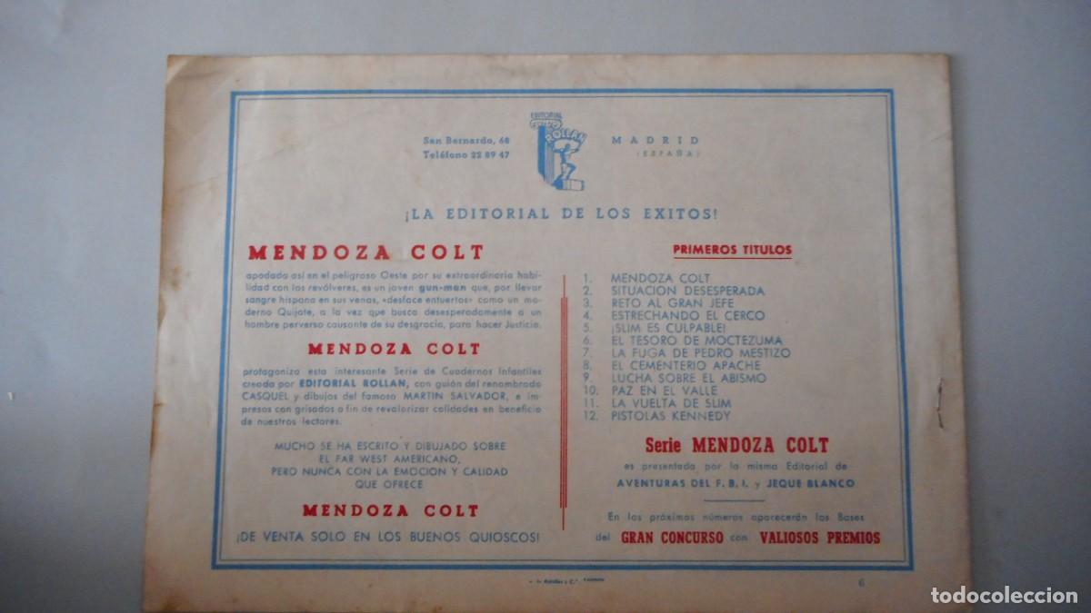 Tebeos: MENDOZA COLT N&ordm; 6.ORIGINAL / C-23 - Foto 2