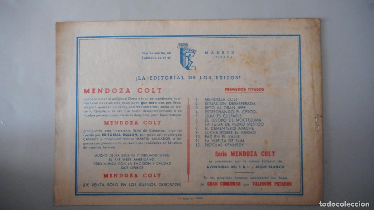 Tebeos: MENDOZA COLT N&ordm; 7.ORIGINAL / C-23 - Foto 2