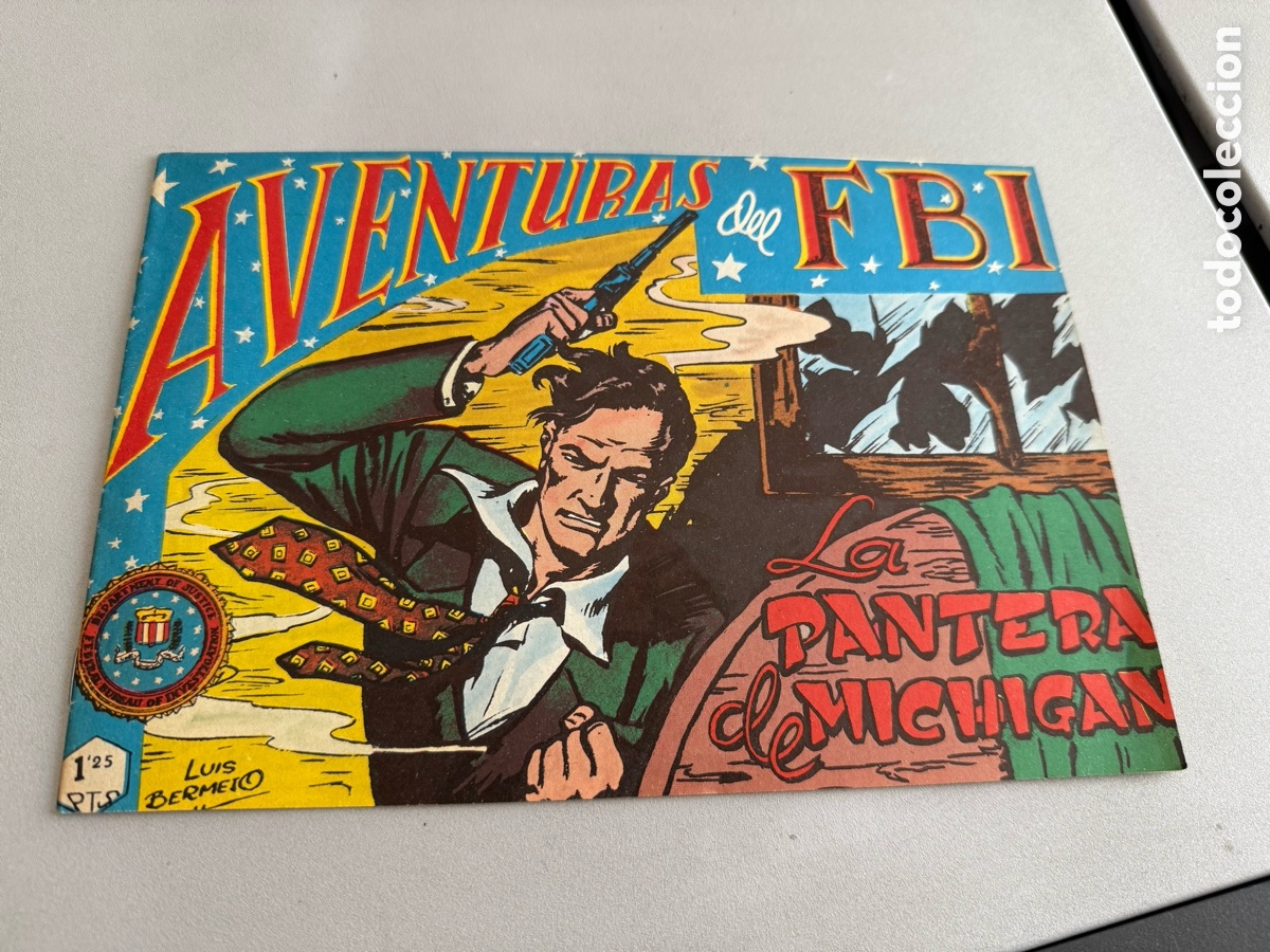 Tebeos: AVENTURAS DEL FBI. N 1. Ed ROLLAN - Foto 1