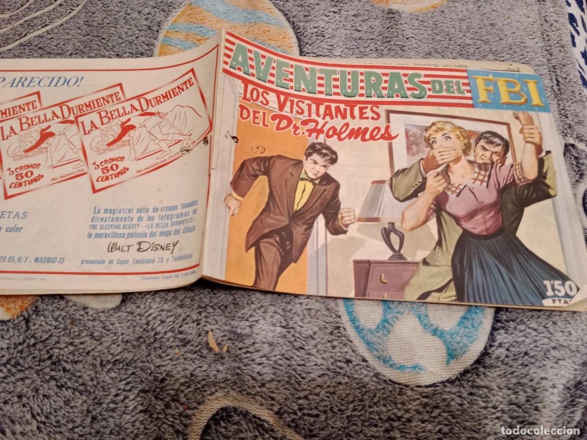 Tebeos: AVENTURAS DEL FBI N&ordm; 241 VISITANTES DR. HOLMES- EDITORIAL ROLLAN 1960 , ORIGINAL MUY DIFICIL