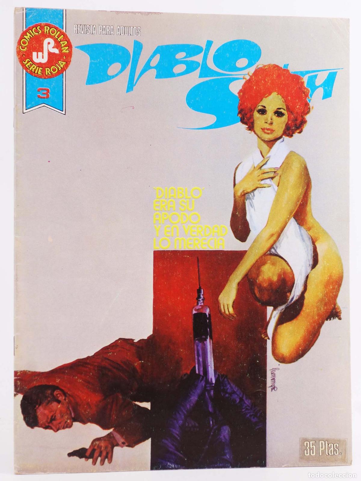 Tebeos: SERIE ROJA. DIABLO SMITH 3 (Jos&eacute; Gual) Roll&aacute;n, 1977