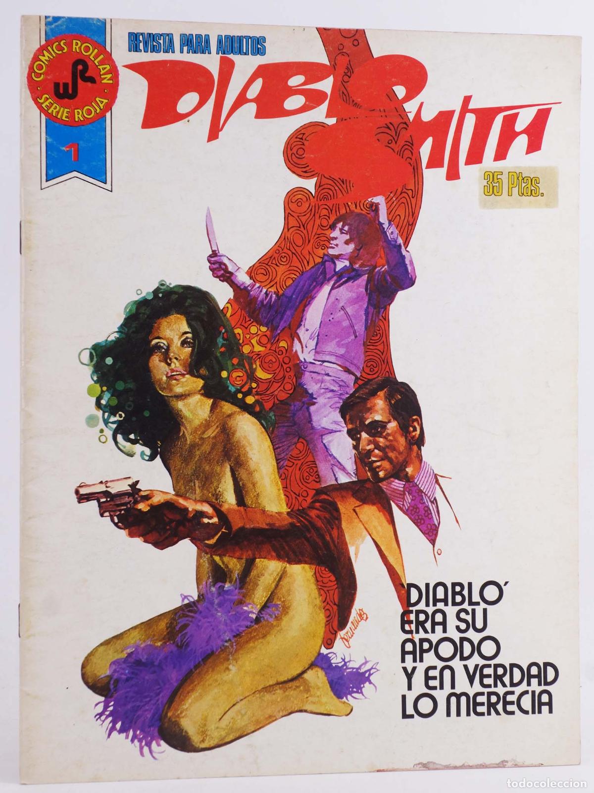 Tebeos: SERIE ROJA. DIABLO SMITH 1 (Jos&eacute; Gual) Roll&aacute;n, 1977
