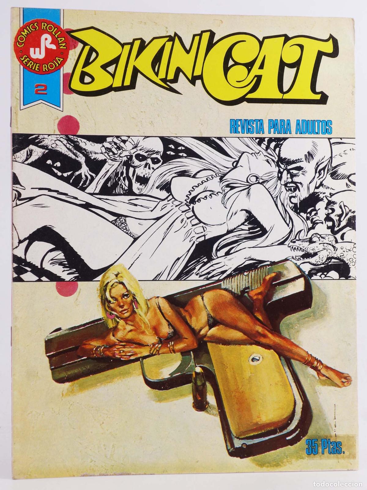 Tebeos: SERIE ROJA. BIKINI CAT 2 (Roger/Bruce Jones/Vilanova) Roll&aacute;n, 1977