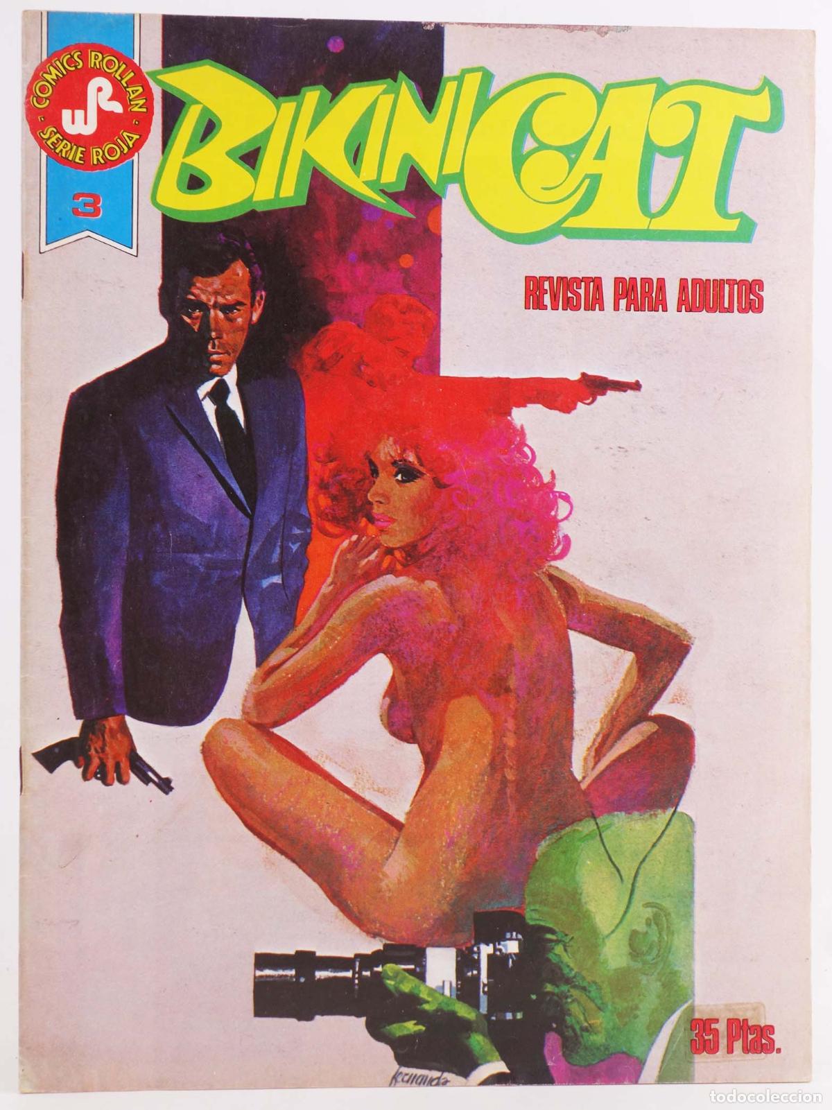 Tebeos: SERIE ROJA. BIKINI CAT 3. Roll&aacute;n, 1977