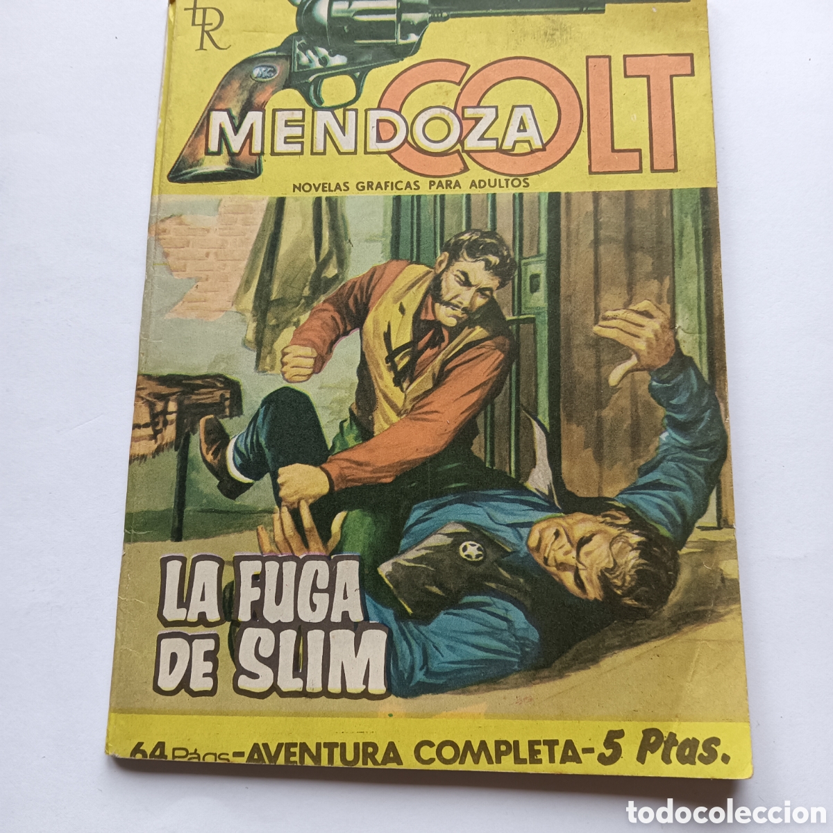Tebeos: MENDOZA COLT NOVELAS GR&Aacute;FICAS N&Uacute;M 53 EDI.ROLLAN