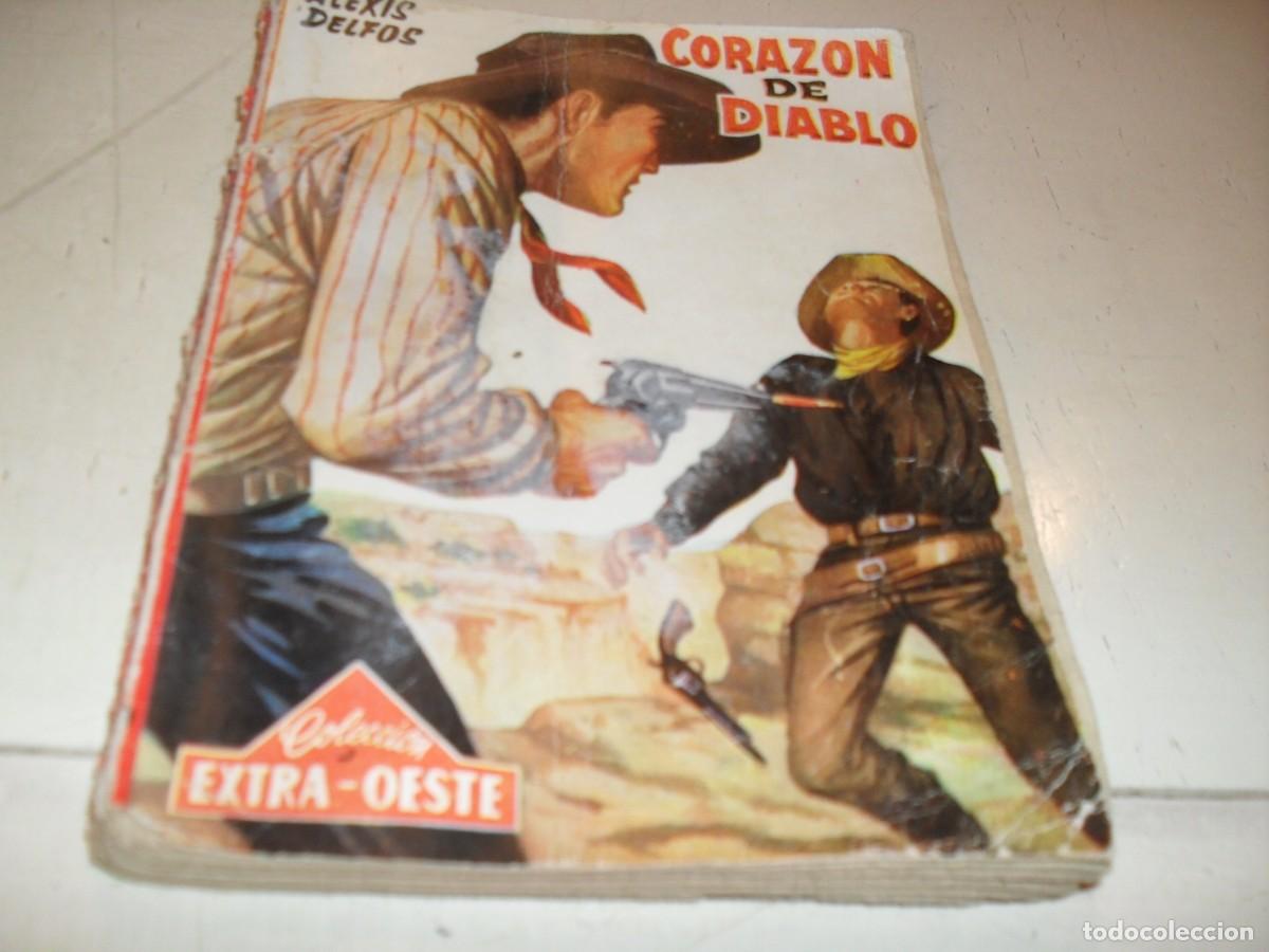 Tebeos: EXTRA OESTE N&ordm; 53,CORAZON DE DIABLO,DE ALEXIS DELFOS,EDITA ROLLAN,1959