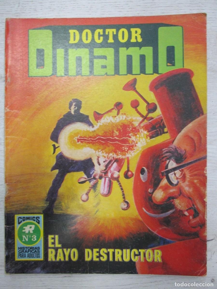 Tebeos: COMICS ROLLAN - DOCTOR DINAMO - NUMERO 3 - EL RAYO DESTRUCTOR - Foto 1