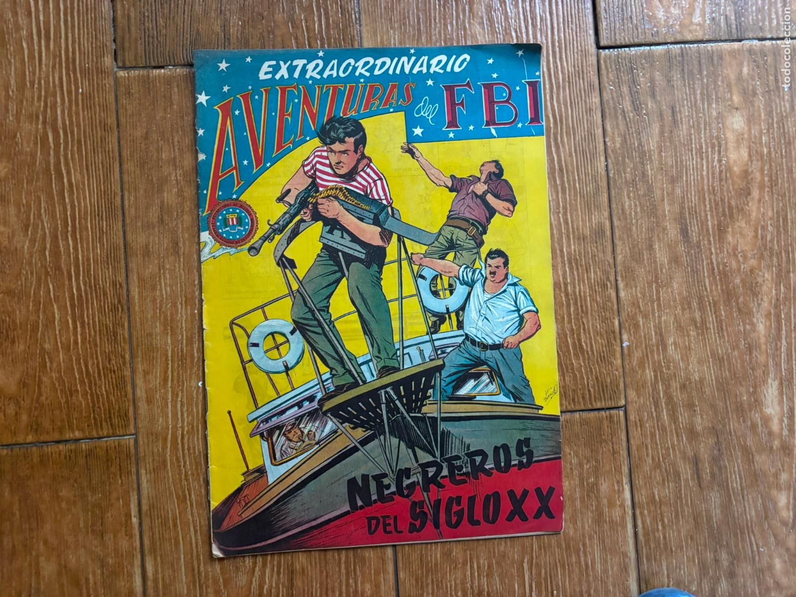 Tebeos: EXTRAORDINARIO AVENTURAS DEL FBI ORIGINAL EDITORIAL ROLLAN